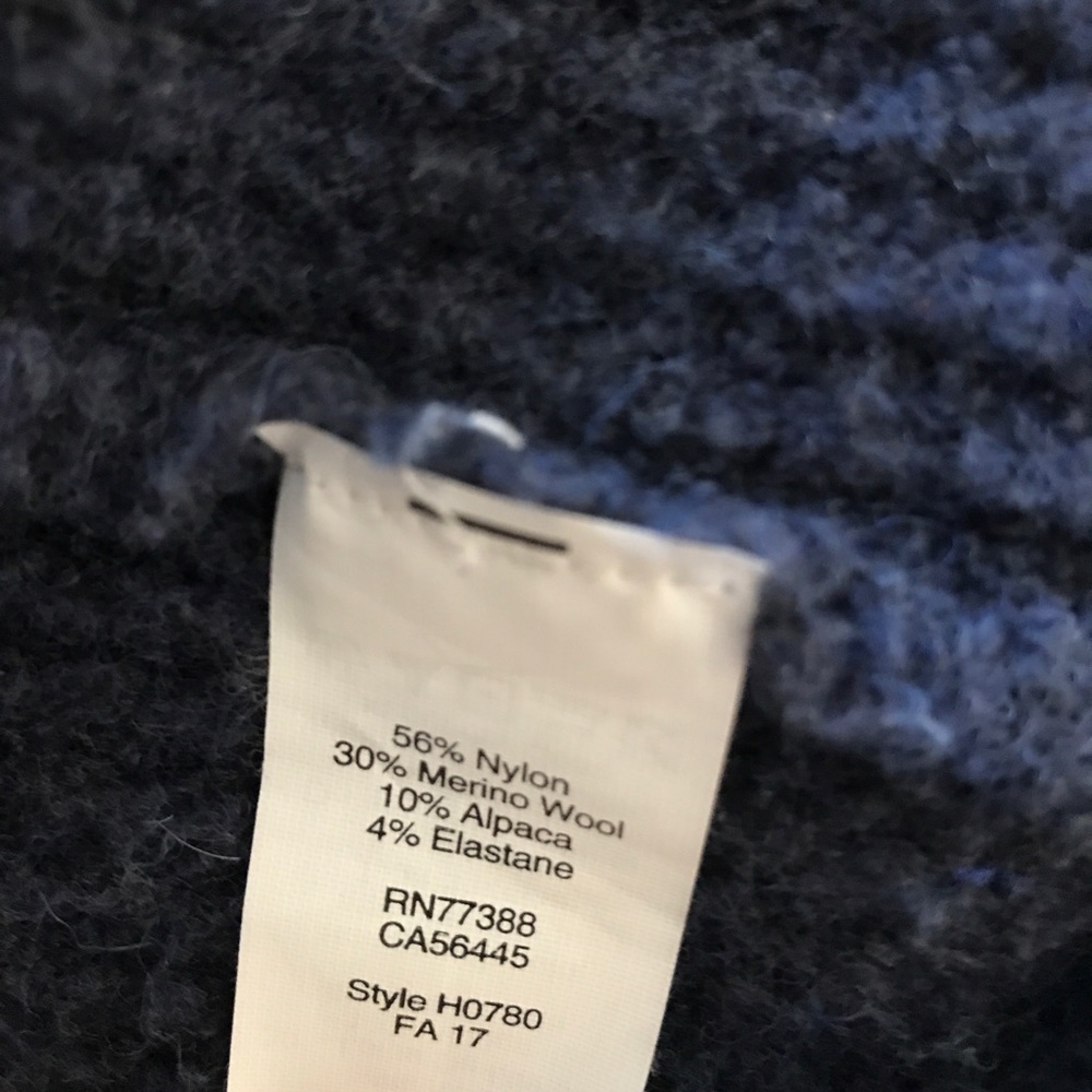 Blue Madewell Waffle Sweater - Picture 7 of 7